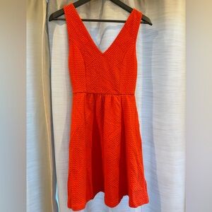 Maeve Vibrant Orange Dress